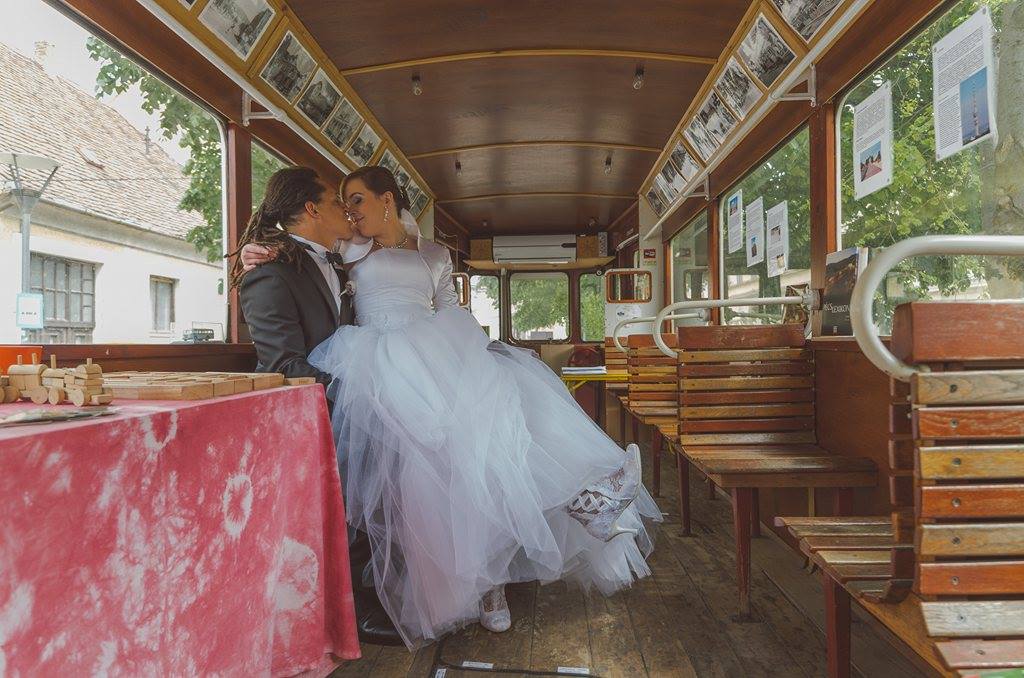 Bride Anna wearing Lottie Elliot vintage inspired lace wedding boots