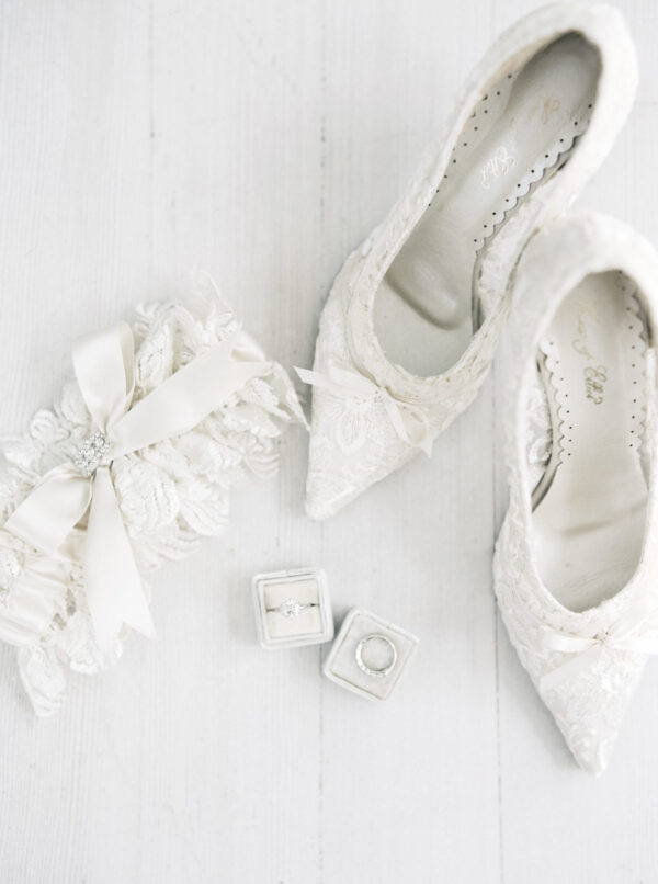 Ella Grace Elliot Vintage Lace Wedding Shoes by House of Elliot Ella Grace Elliot Vintage Lace Wedding Shoes by House of Elliot