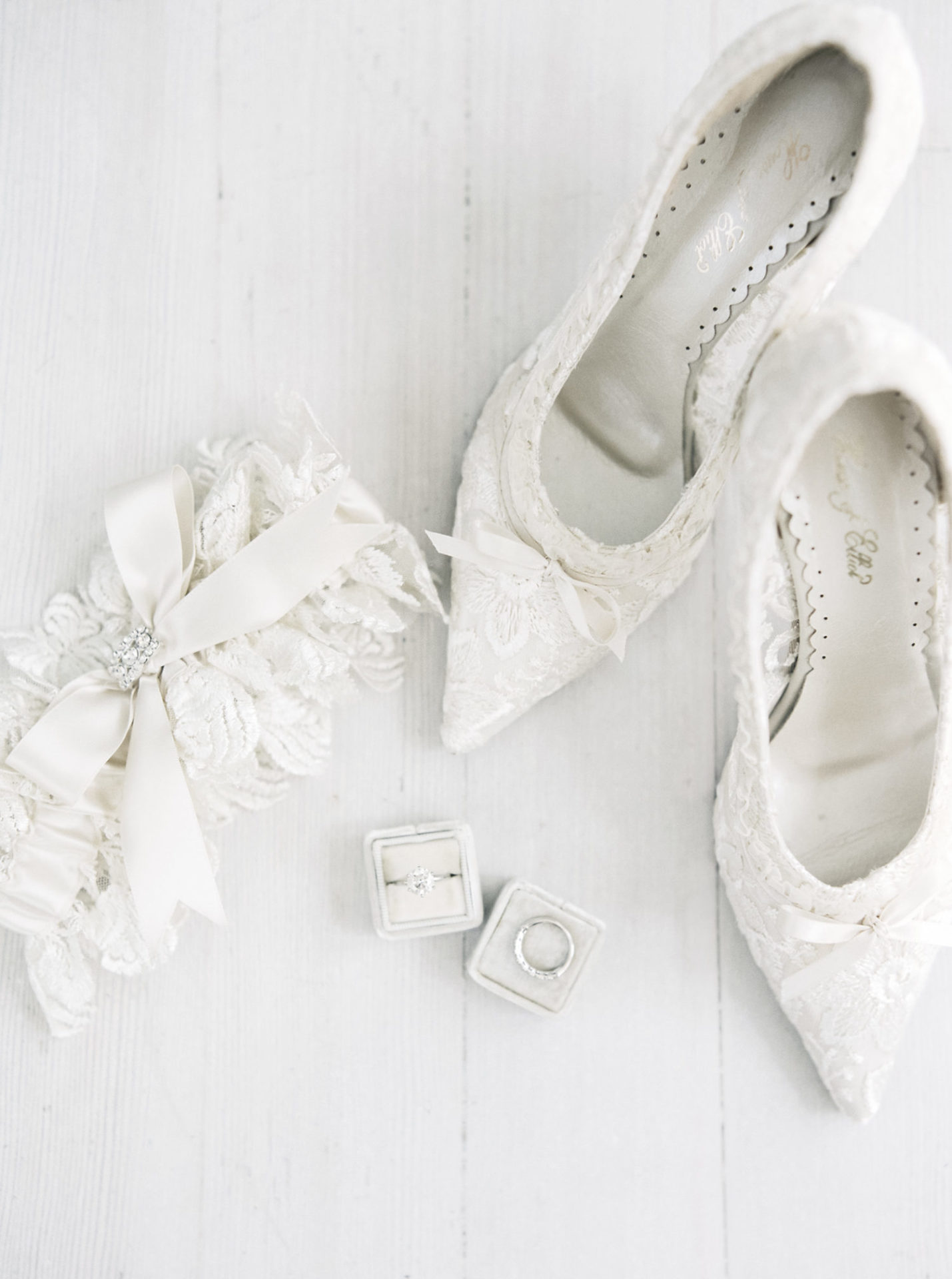 Ella Grace Elliot Vintage Lace Wedding Shoes by House of Elliot