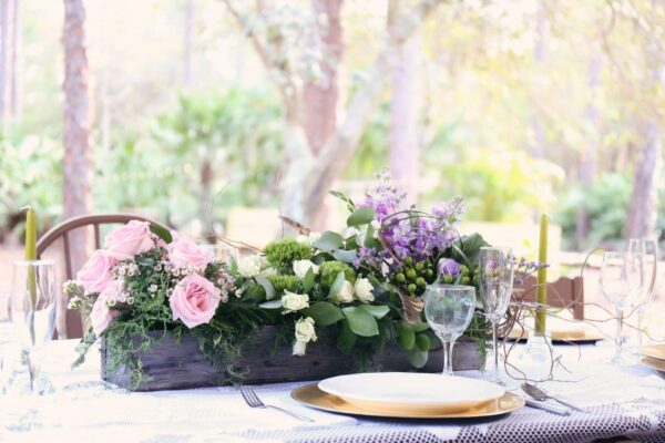 Island Bridal Styled Shoot Tablescape