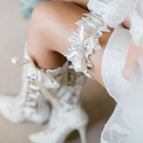 House of Elliot Handmade Lace Wedding Garters