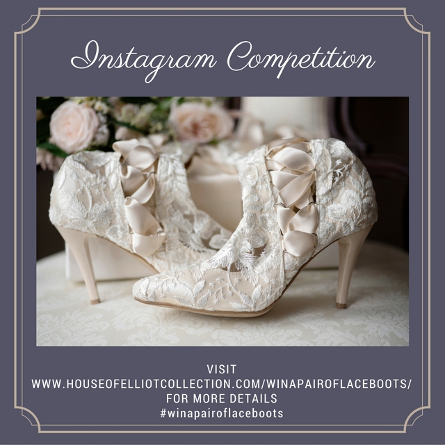 Instagram Competition – Win a Pair of House of Elliot Lace Boots!