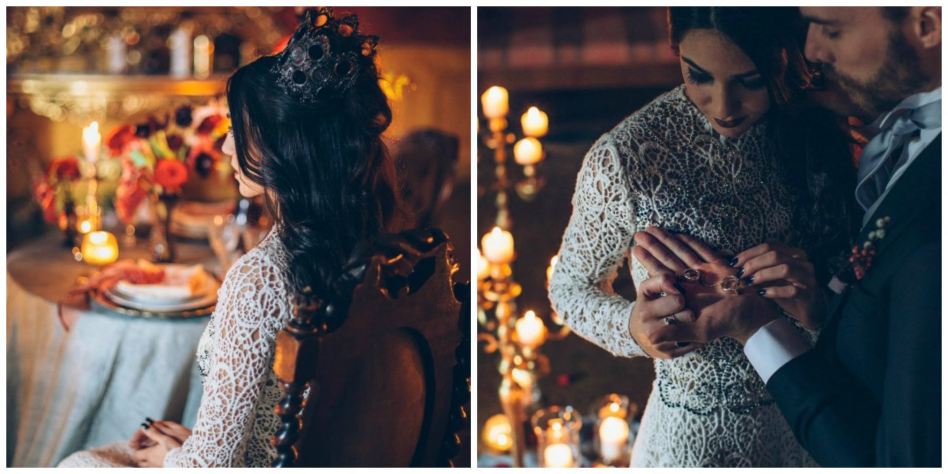 Halloween Wedding Dress Inspiration 