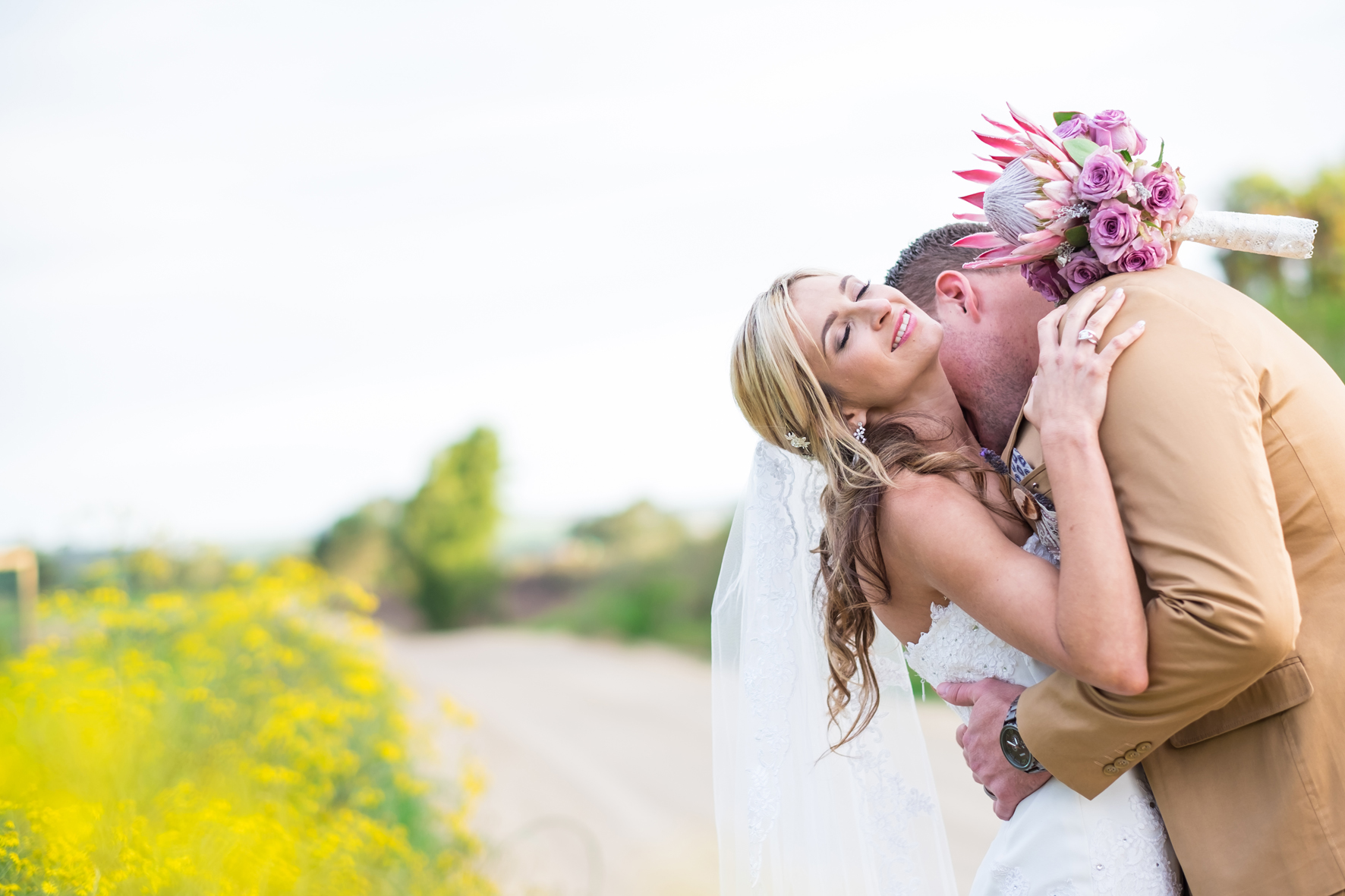 Real House of Elliot Bride South Africa Rustic Farm Vineyard Wedding 