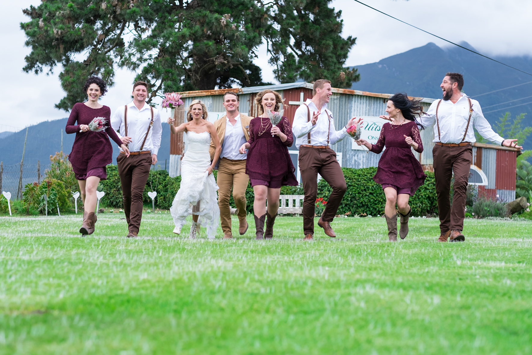 Rustic Lace Country Wedding in South Africa 