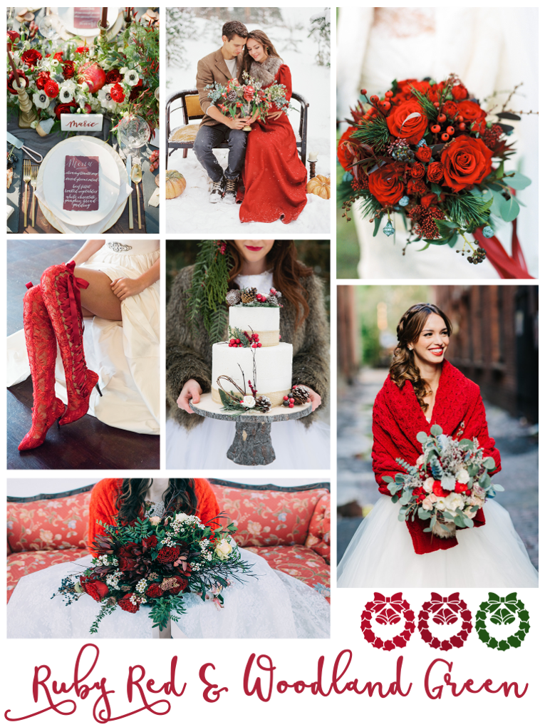 Winter Woodland Christmas Wedding Inspiration