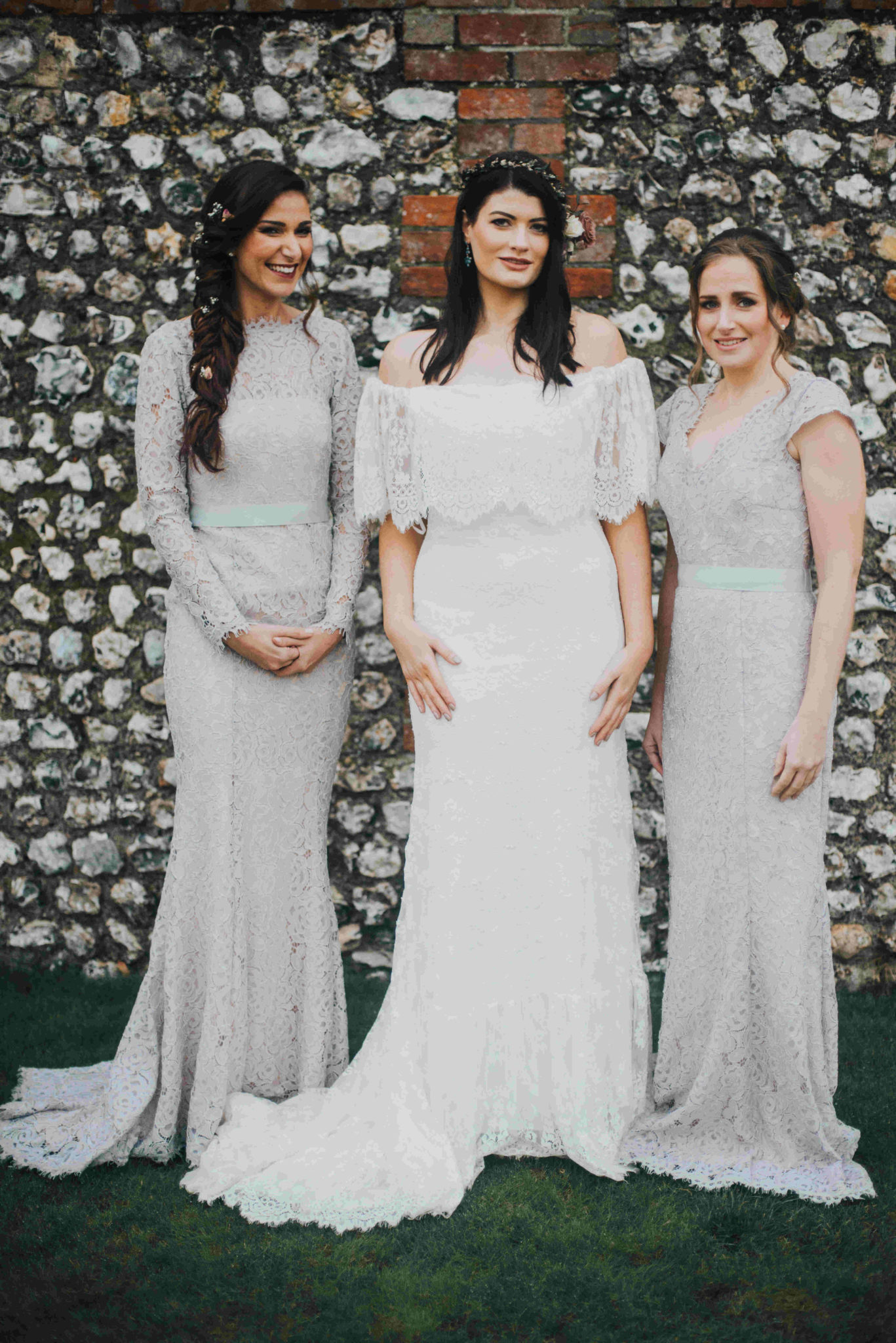 Lace Bohemian Bridesmaid Dresses