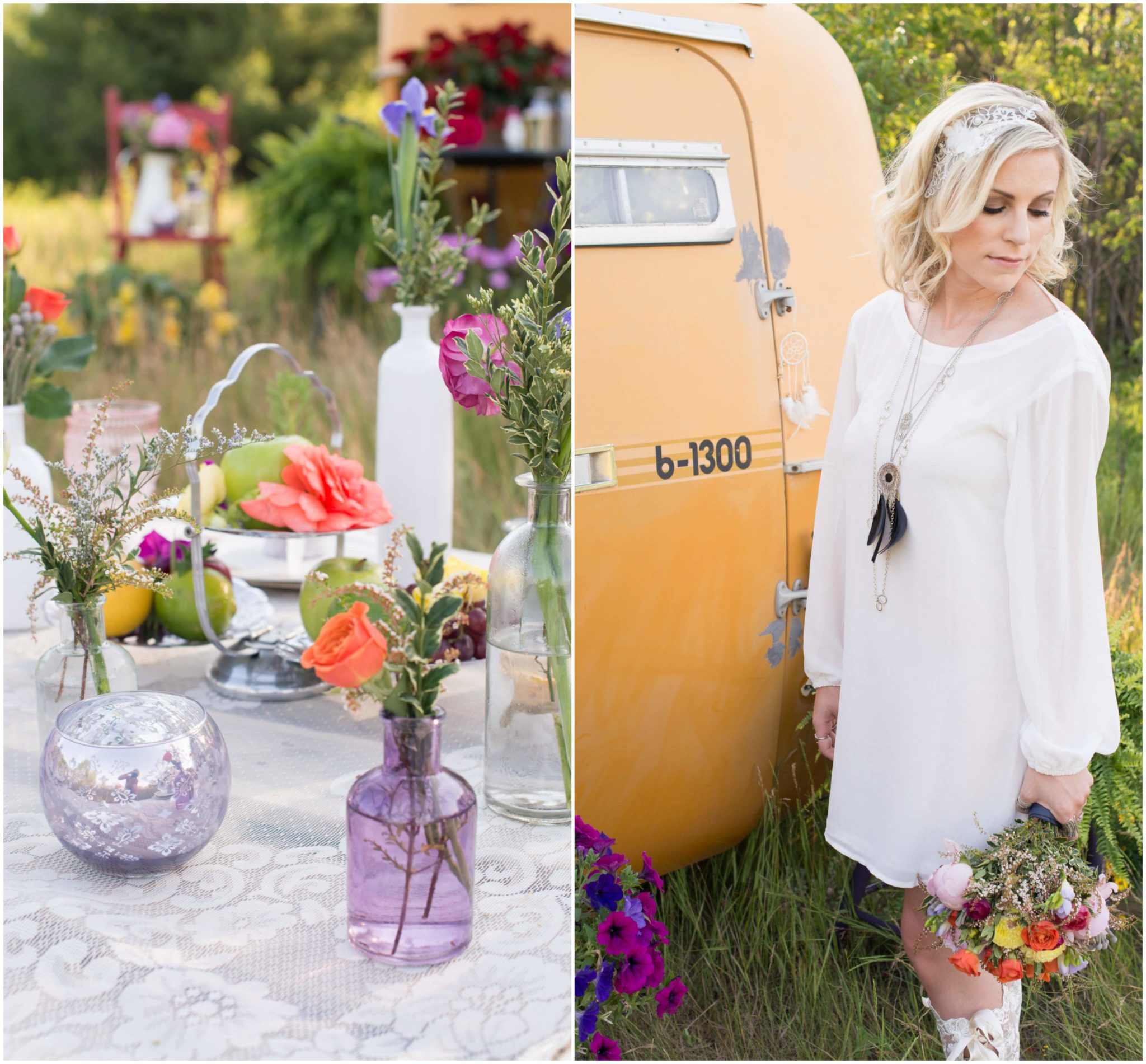 Retro Stevie Nicks Wedding Inspiration