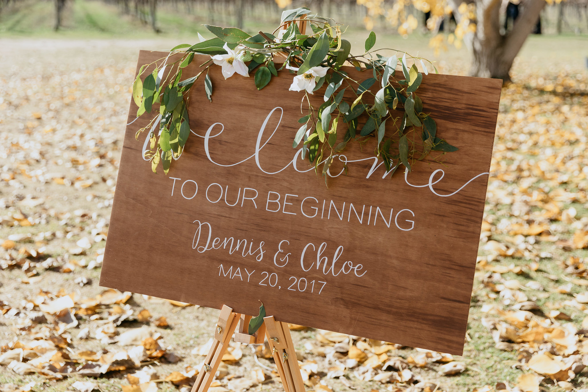 Autumn Vineyard Wedding 