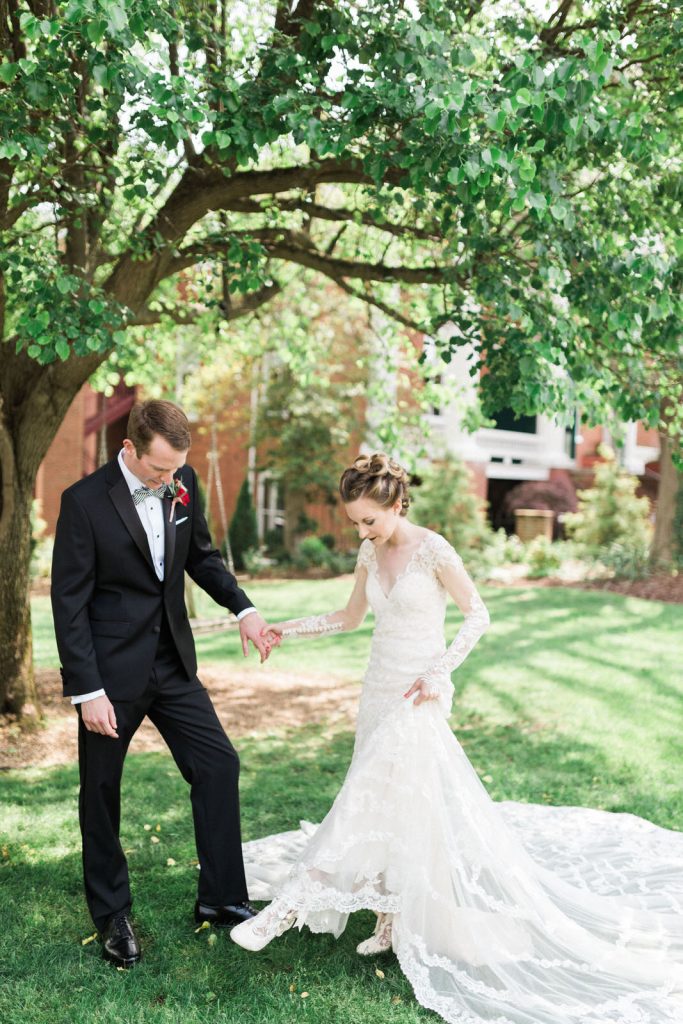 Jane Austen Inspired Vintage Lace Wedding