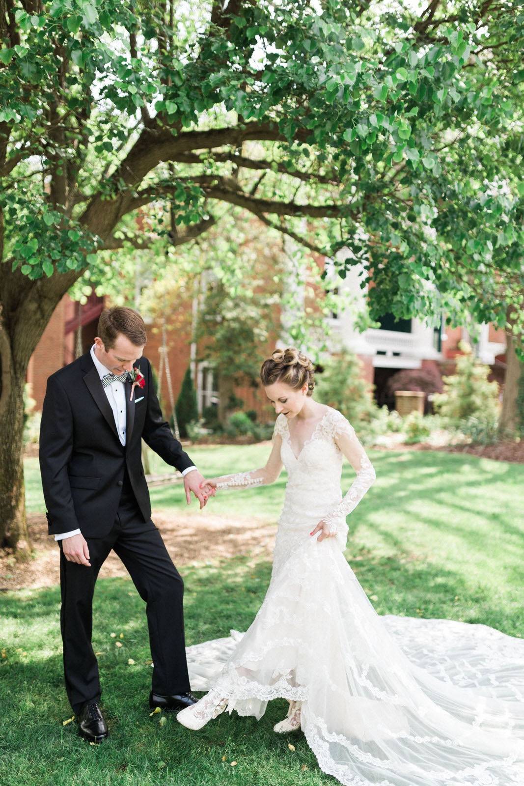 Jane Austen Inspired Vintage Lace Wedding