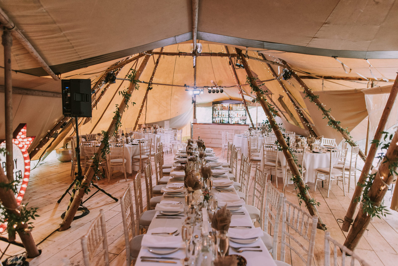 Festival Style Wedding Tipi Tents