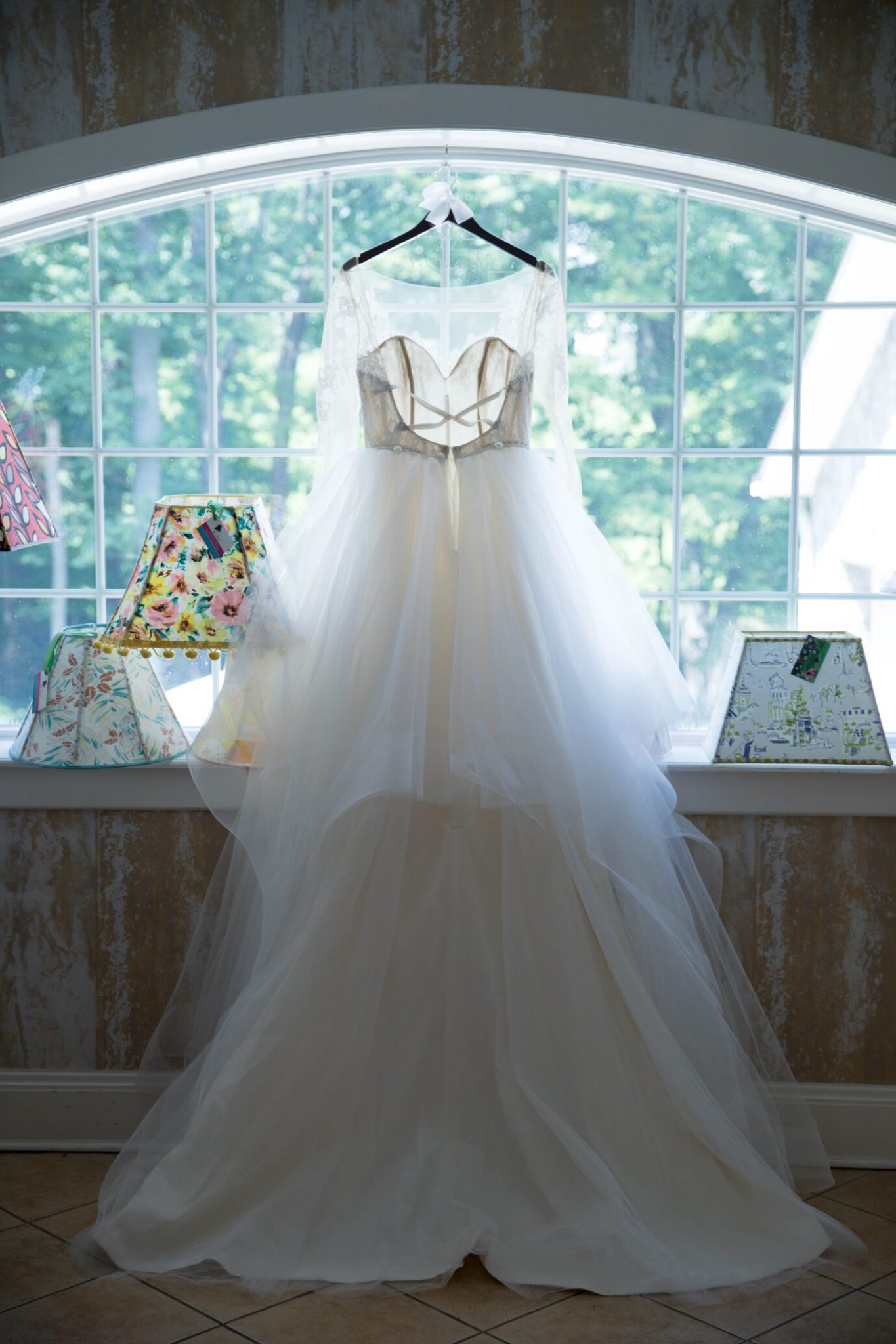 Pippa Lace and Tulle Wedding Dress by Hailey Paige 