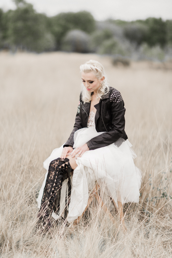 Unique Victorian Lace Wedding Boots Over the Knee