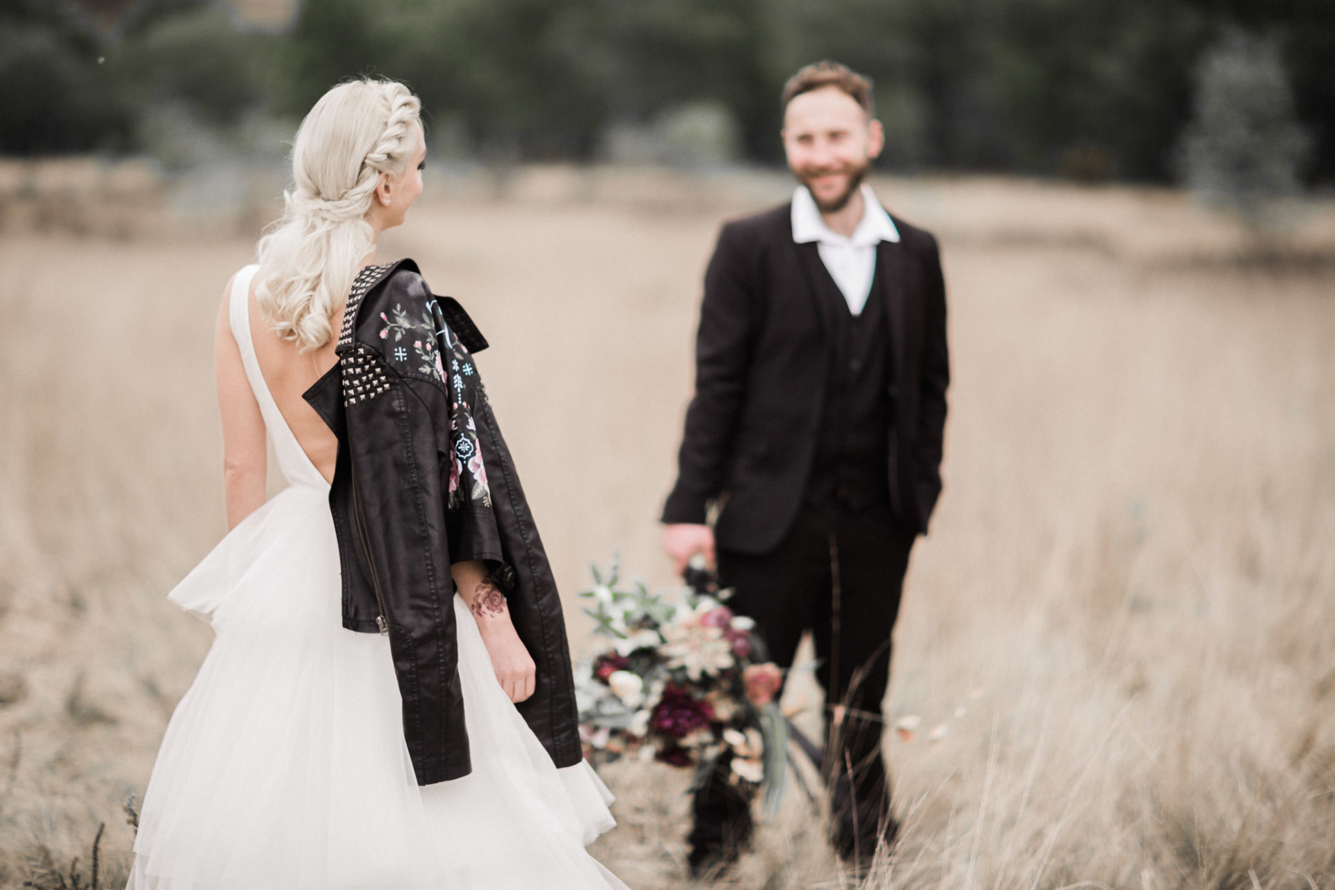 Gothic Glamour Bridal Editorial 