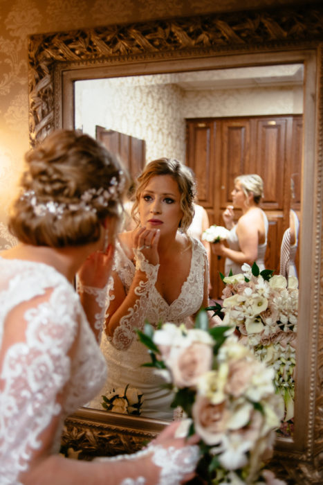 Vintage Bride Hair and Makeup