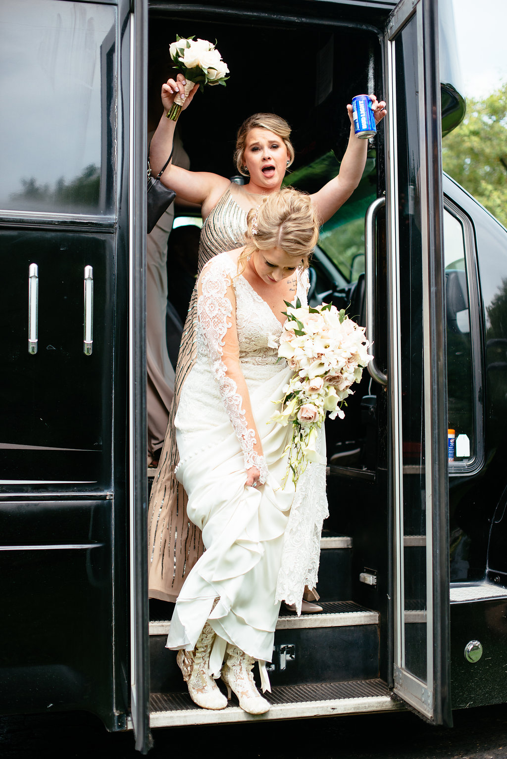 Vintage Ivory Lace Dress with Lace Wedding Shoes Wedding Boots