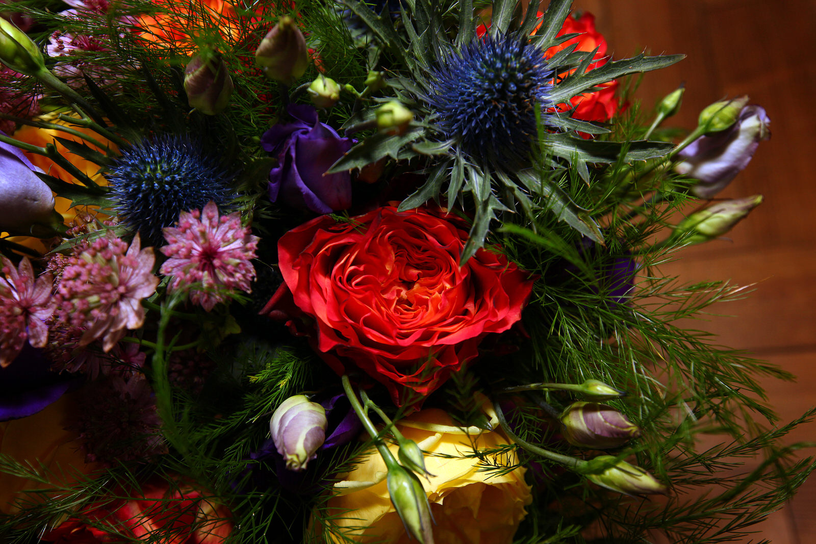 Vibrant Wedding Bouquet 