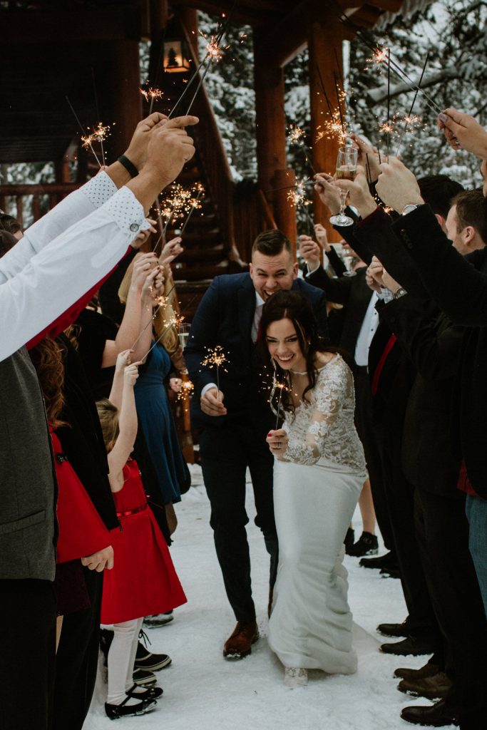 A Magical Winter Wedding in the Rocky Mountains – Taylor & Damian