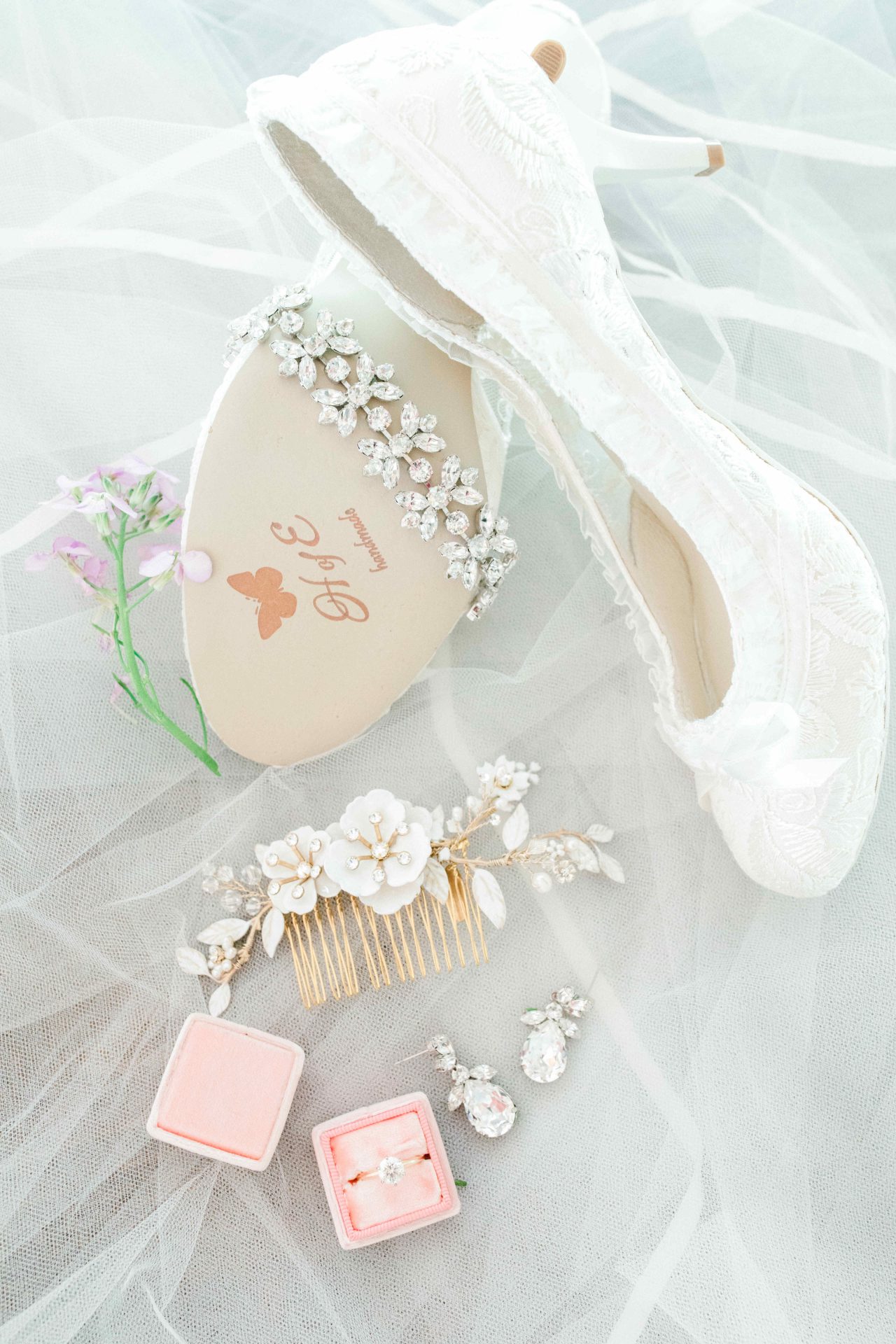 Vintage Lace Bridal Shoes