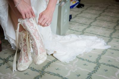 Katherine Single Lottie Elliot FireTree Photography House of Elliot Testimonials Bride wearing lace ankle boots