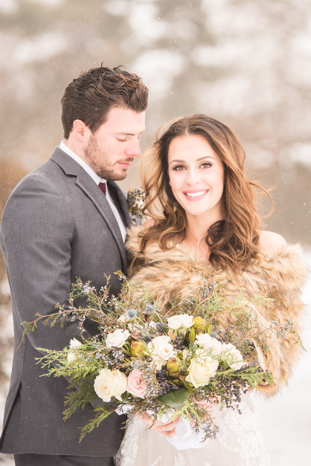 Rustic Winter Wedding Inspiration