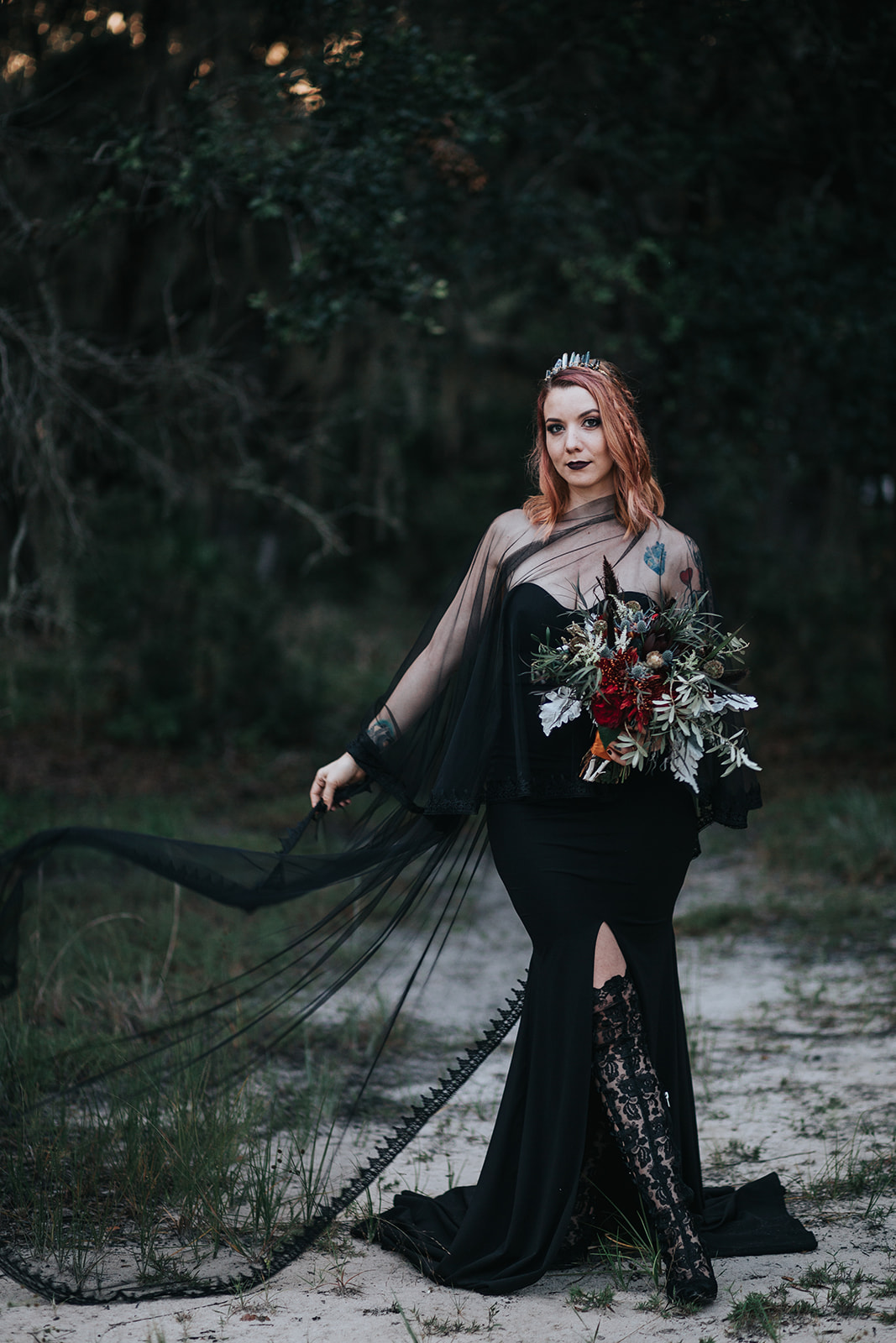 Haunted Halloween Wedding Inspiration