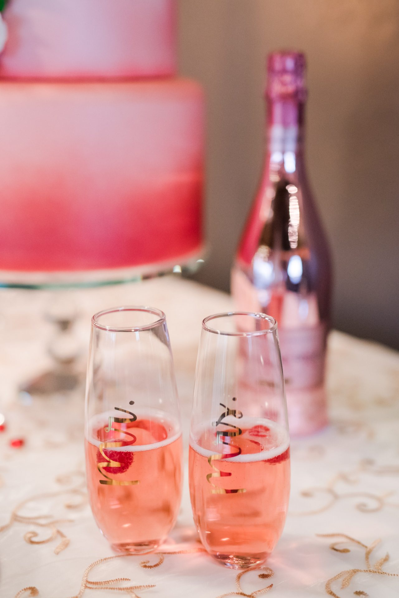 Valentine's Day Wedding Drinks