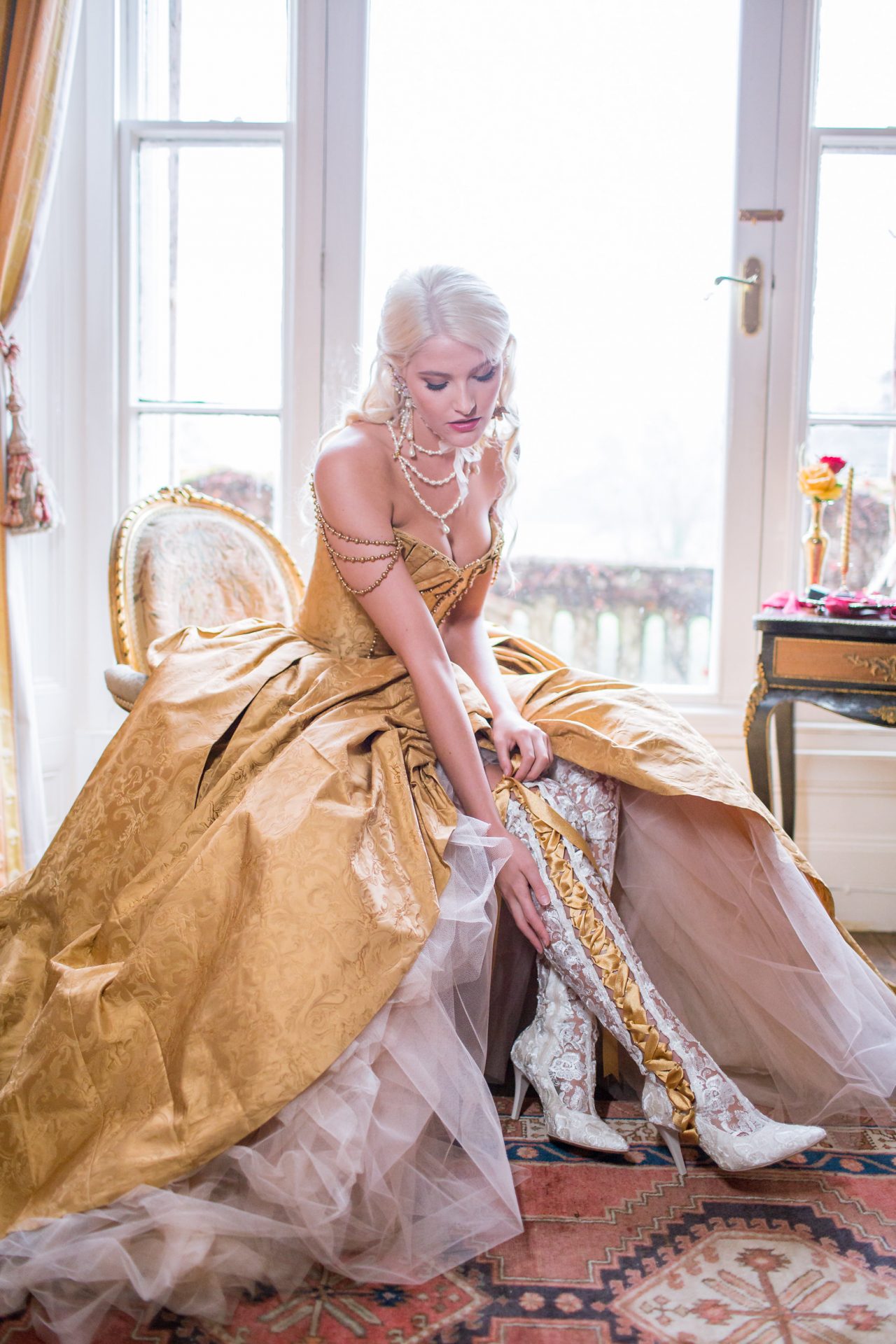 Baroque Marie Antoinette Wedding Inspiration