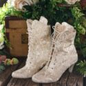 Josephine Victorian Lace Boots
