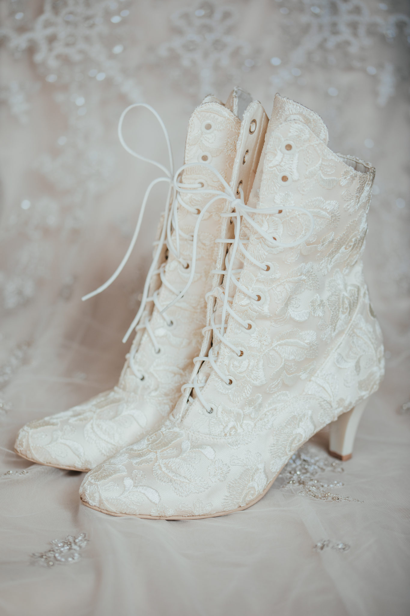 Josephine Victorian Lace Boots Wedding Boots