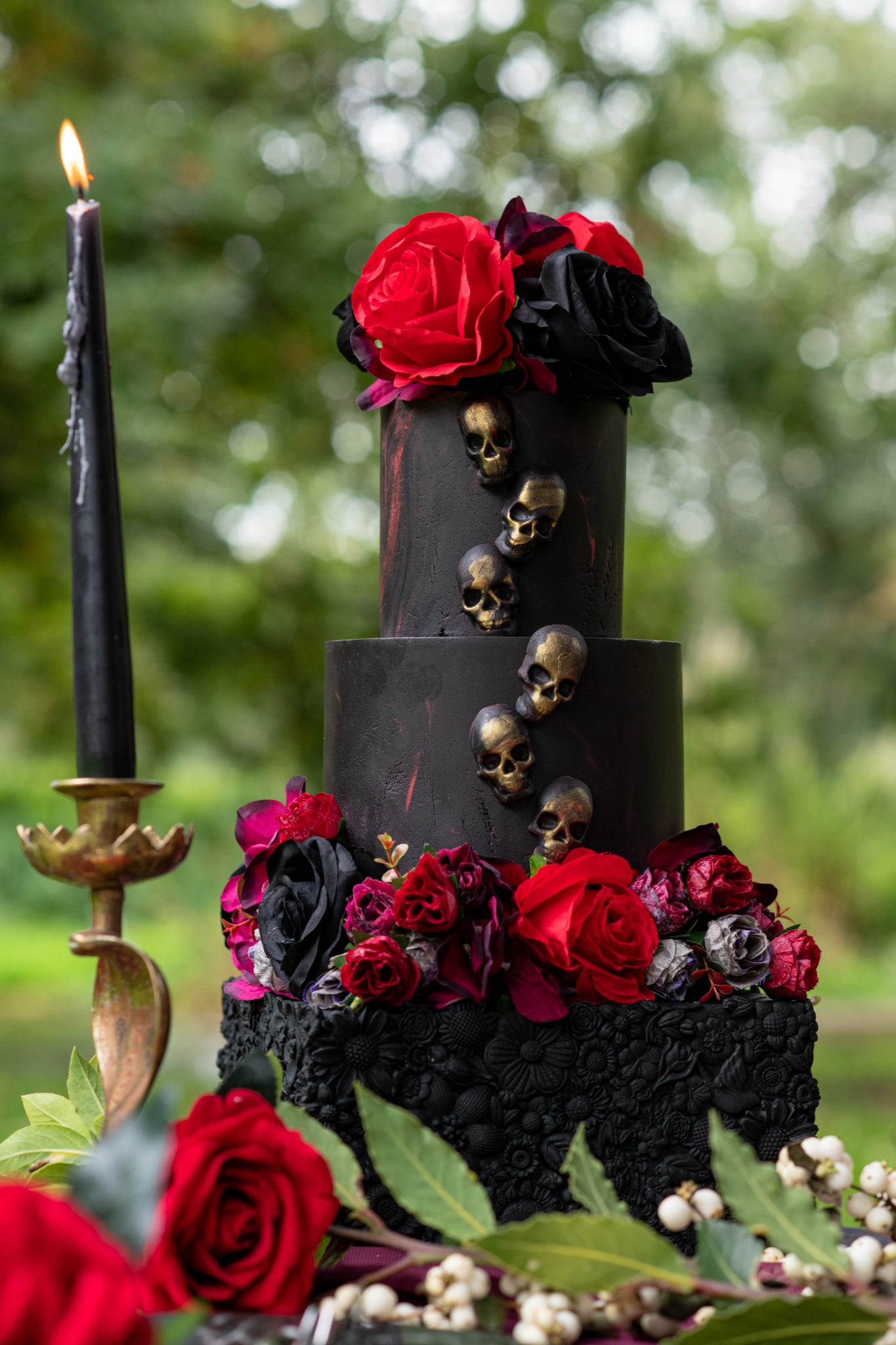 victorian gothic wedding theme