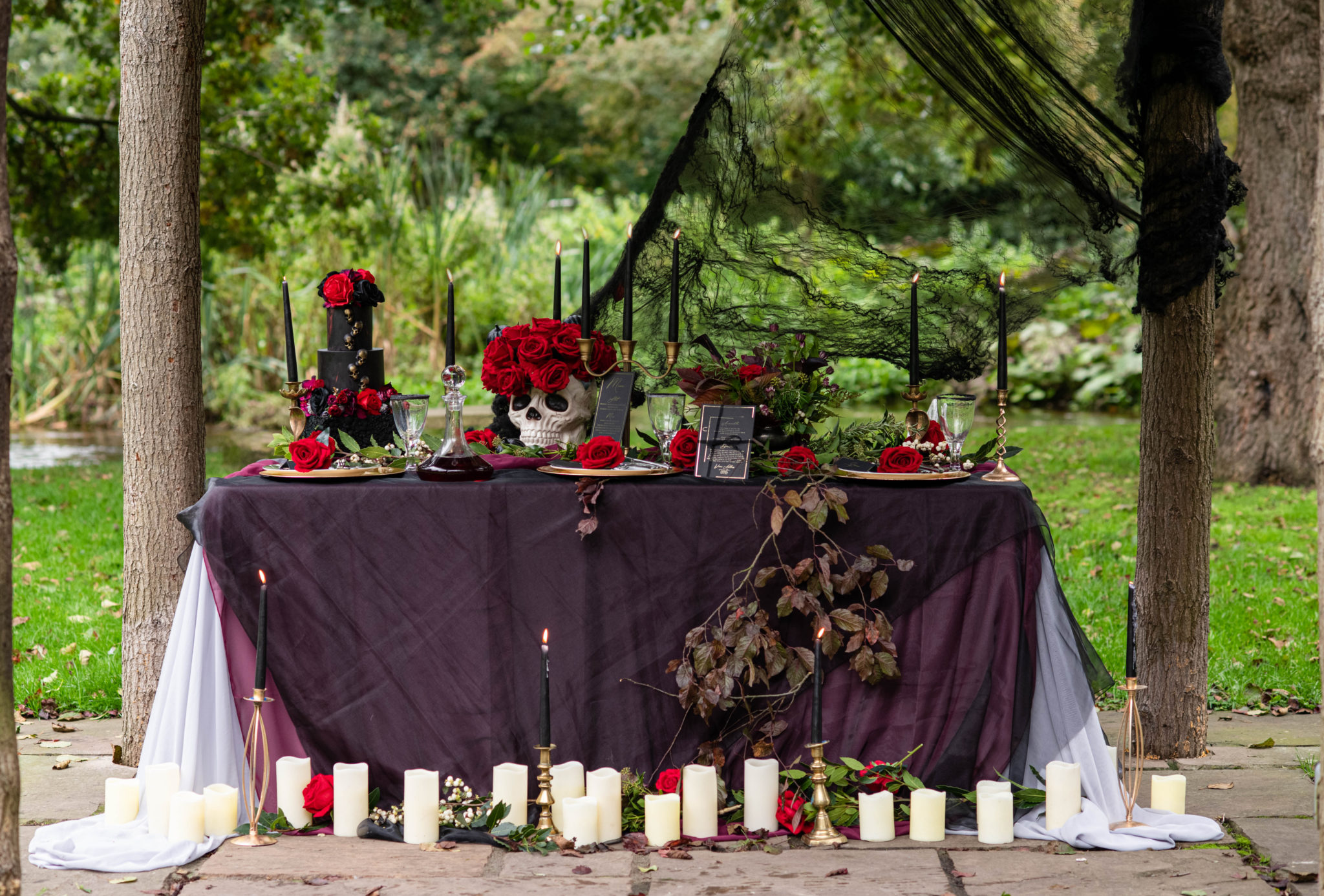 victorian gothic wedding theme