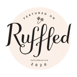 Featured on Ruffled Blog Badge
