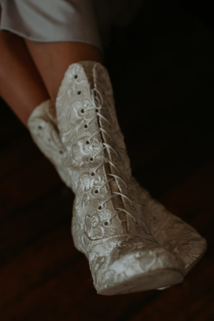 Victorian Wedding Boots