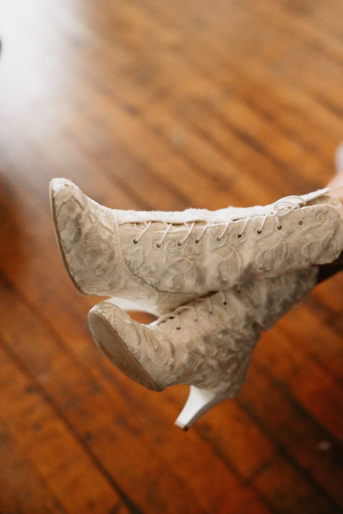 Victorian Bridal Boots