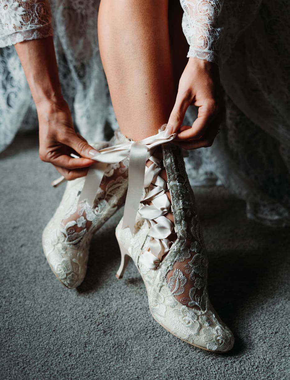 Vintage Bridal Footwear - House of Elliot