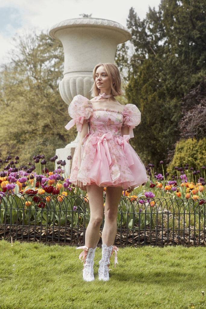 Lottie Elliot ivory lace ankle boots — chic, modern Bridgerton-inspired footwear