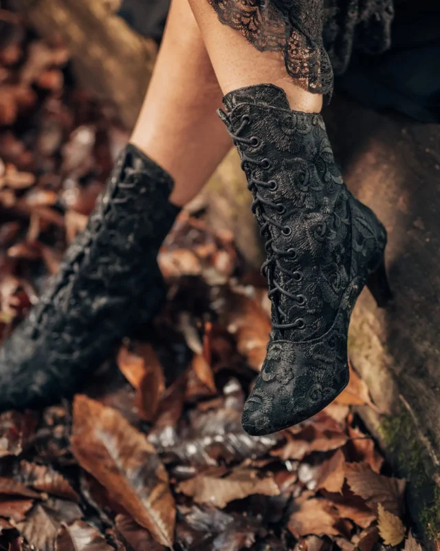 Lace Wedding Boots and Bridal Shoes House of Elliot